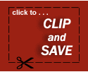 Clip and Save Coupons